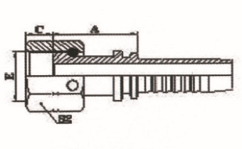 美制ORFS内螺纹平面 ISO 12151-1-SAE J516